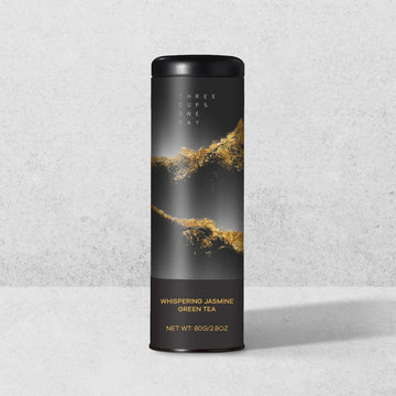 Whispering Jasmine Green Tea 80g Tin Loose Leaf Chinese Jasmine Tea